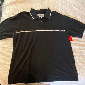 Vintage black polo short sleeve
